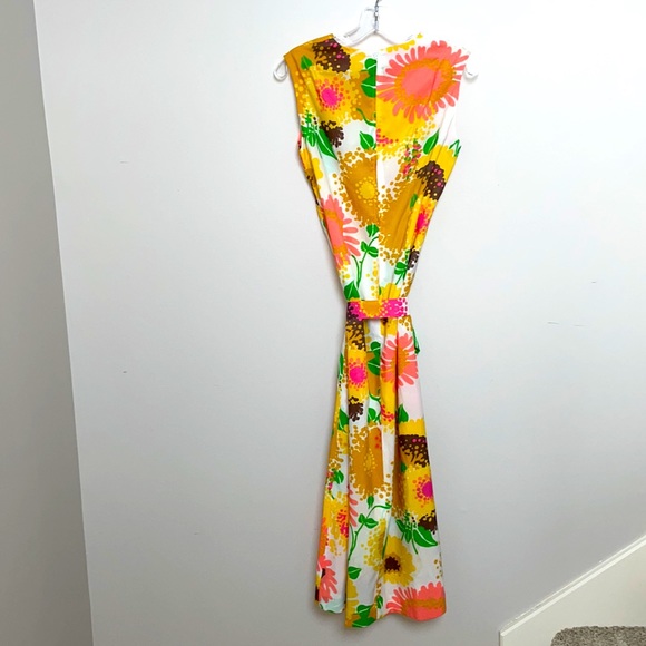 Vintage 1970’s Maxi Dress Size 6-8 - Picture 3 of 4